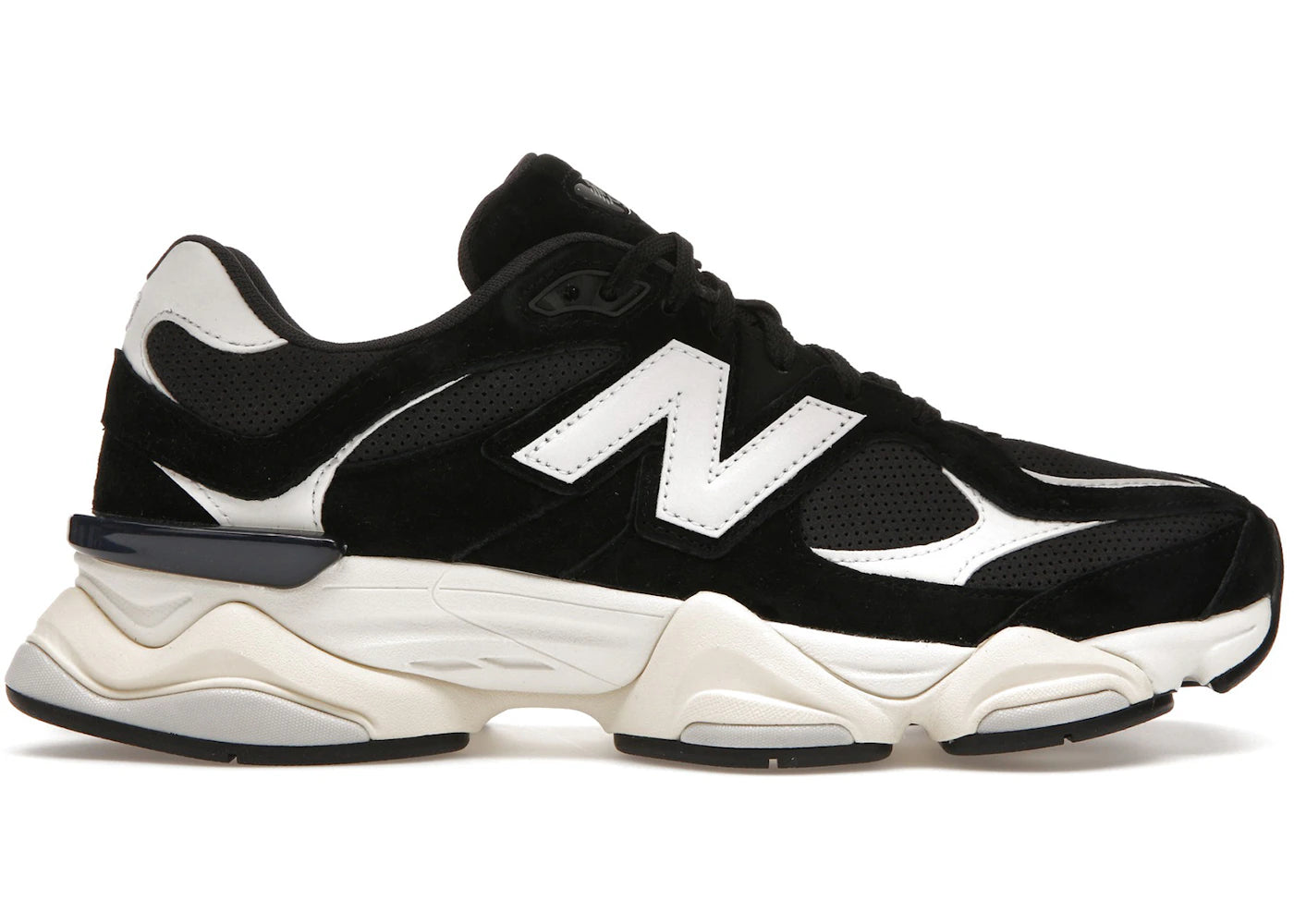 new balance 9060 black white