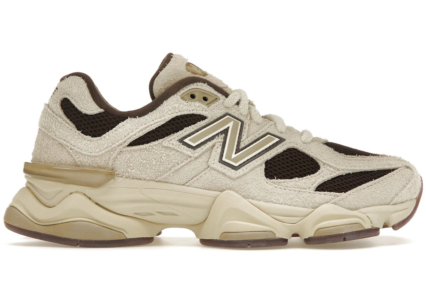 new balance 9060 sydney mclaughlin-levrone linen black coffee