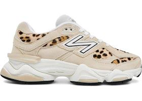 New Balance 9060 Tan Leopard White