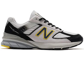 New Balance 990v5 Silver Black Yellow