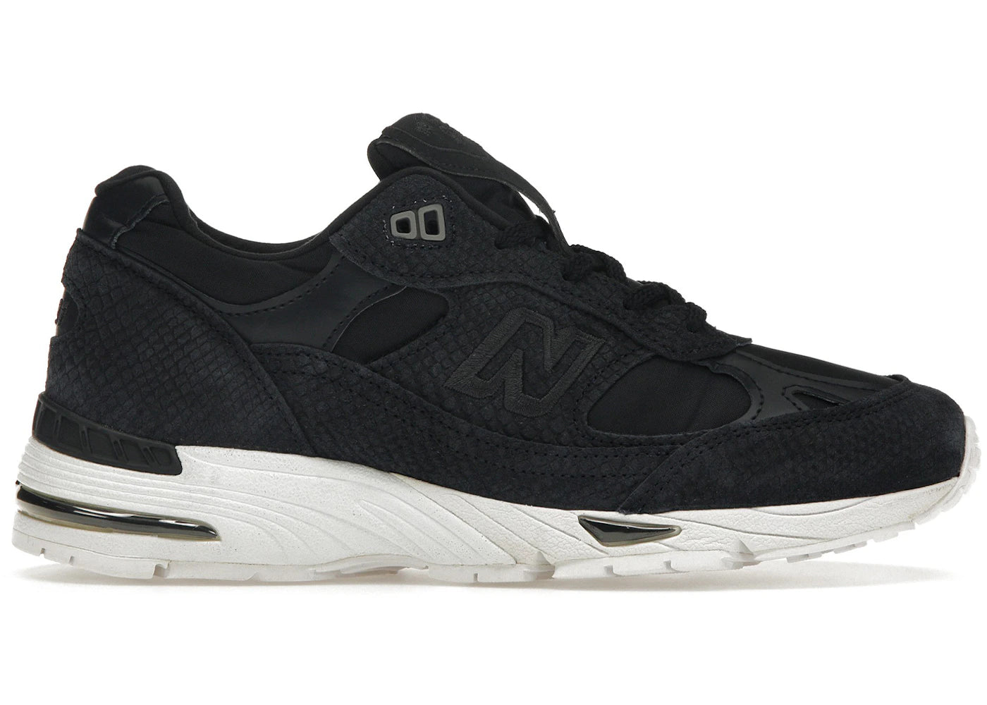 New Balance 991 Miuk Black Reptile (Women'S)