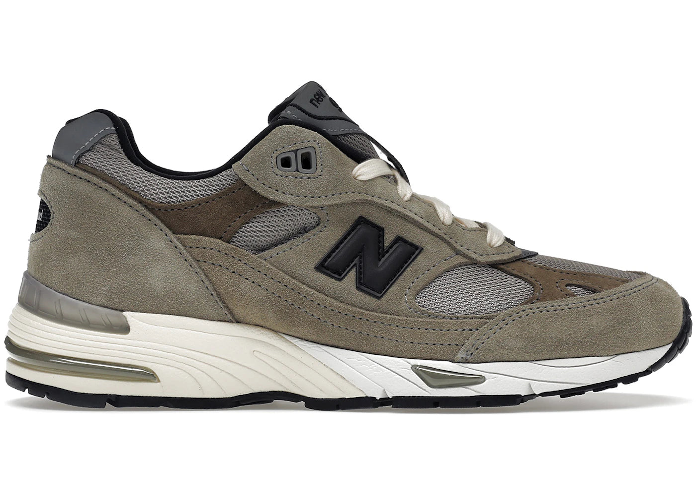 new balance 991 miuk jjjjound grey olive (women's)