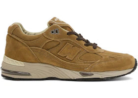 New Balance 991v1 Luxe Suede Miuk Dijon Castle Wall Womens