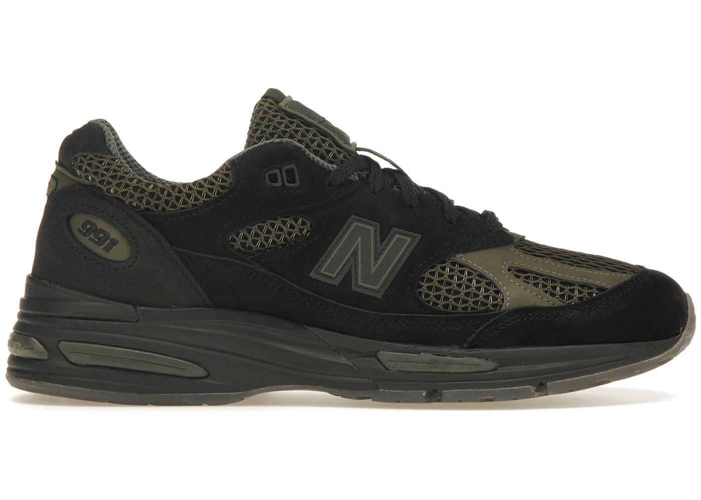 New Balance 991V2 Miuk Stone Island Black