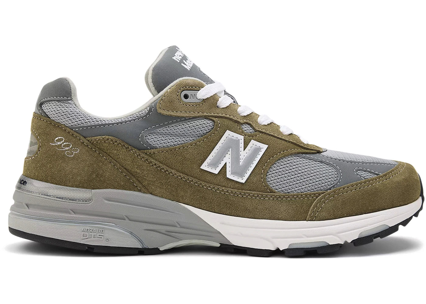 New Balance 993 Miusa Covert Green Medium Gray