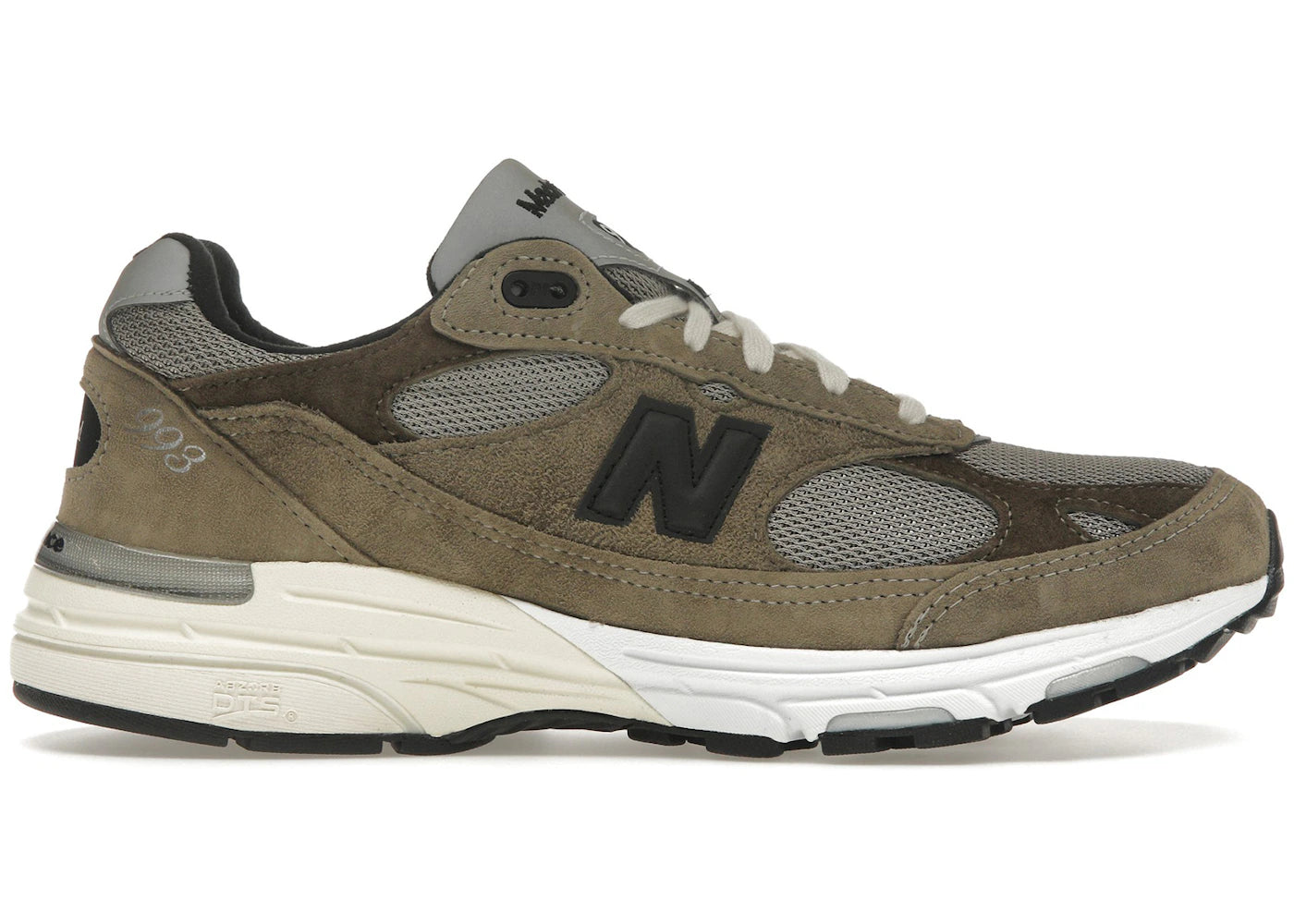 new balance 993 miusa jjjjound military urban grey angora