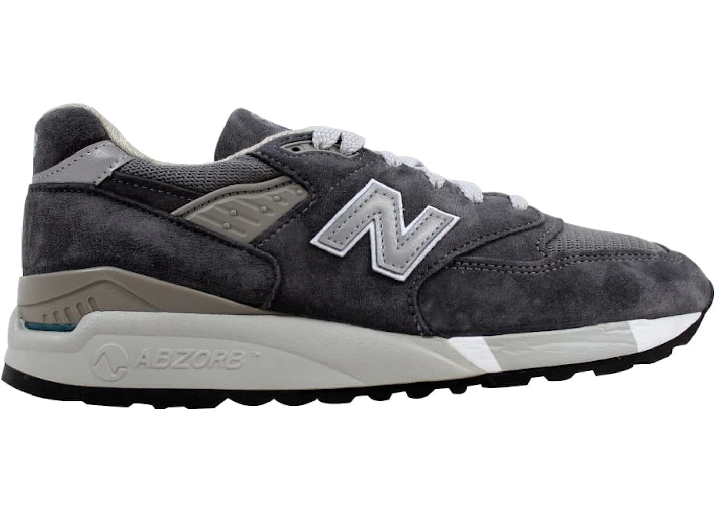 New Balance 998 Grey/Charcoal (Women'S)