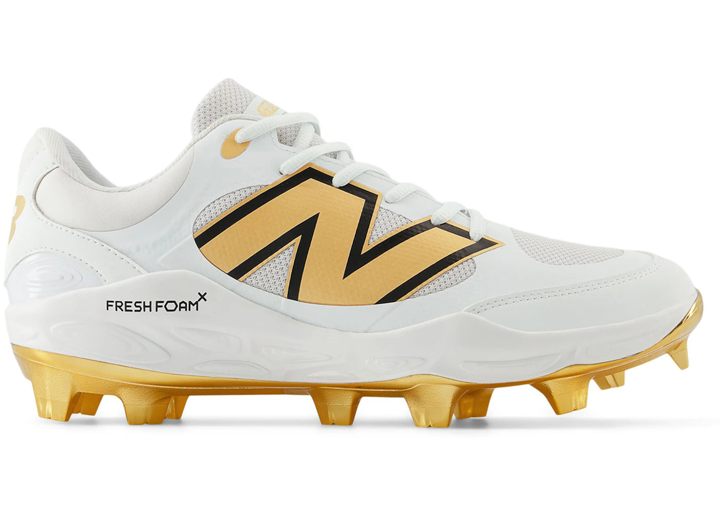 new balance fresh foam 3000v7 molded white metallic gold