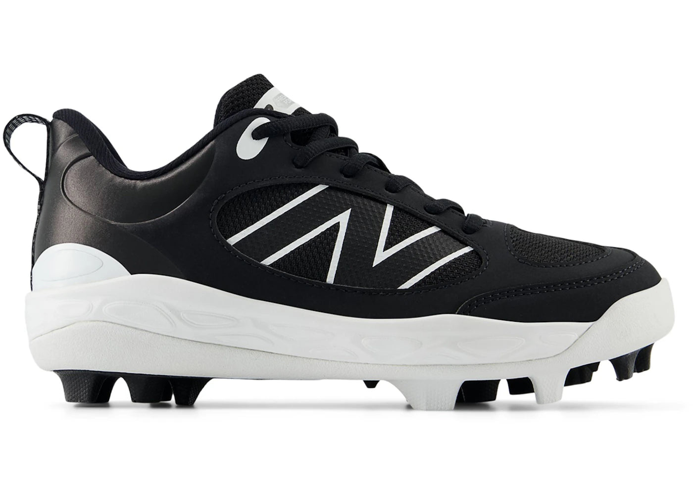 new balance fresh foam 3000v7 rubber molded black white (ps)