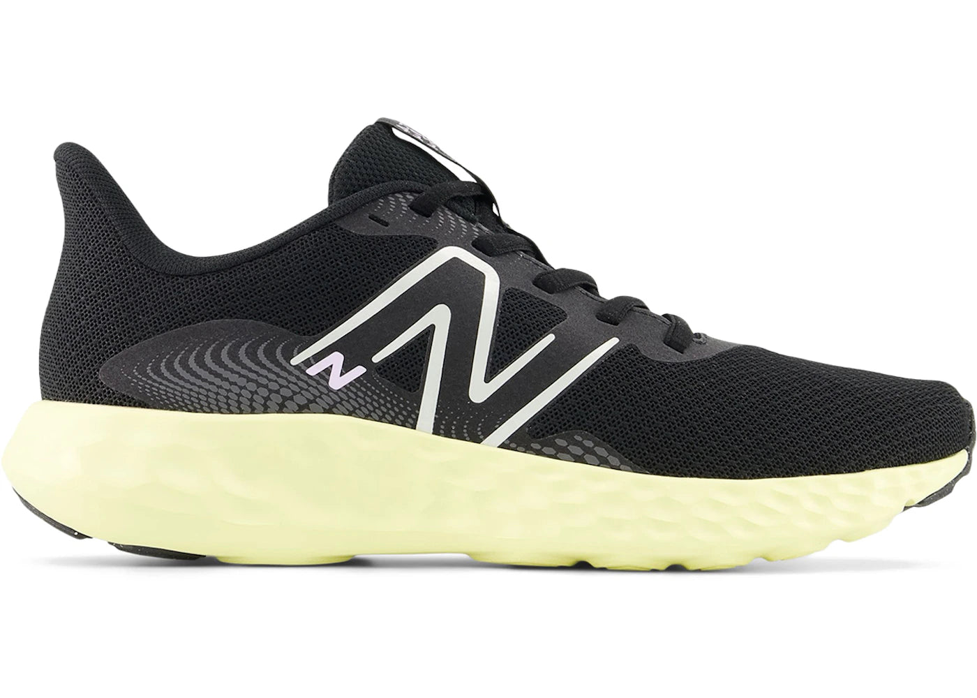 New Balance Fresh Foam 411 V3 Black Yellow White (Women'S)