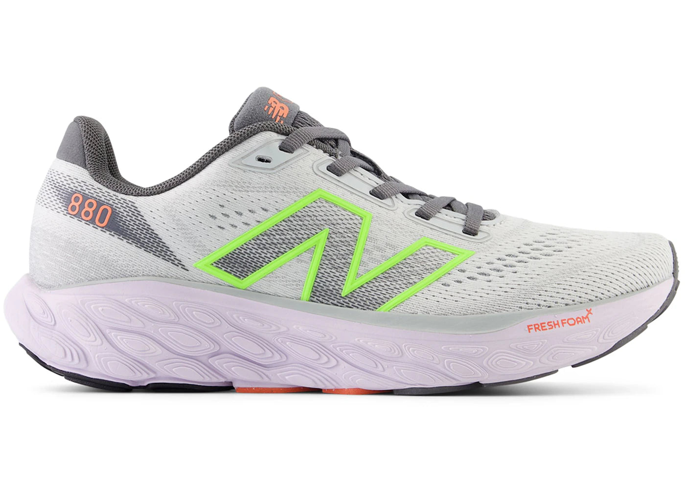 New Balance Fresh Foam X 860V13 Grey Matter Taro Bleached Lime Glo (Women'S)