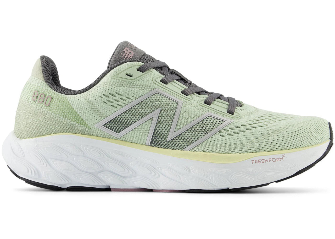 New Balance Fresh Foam X 880V14 Natural Mint Silver Metallic Ice Wine (Women'S)