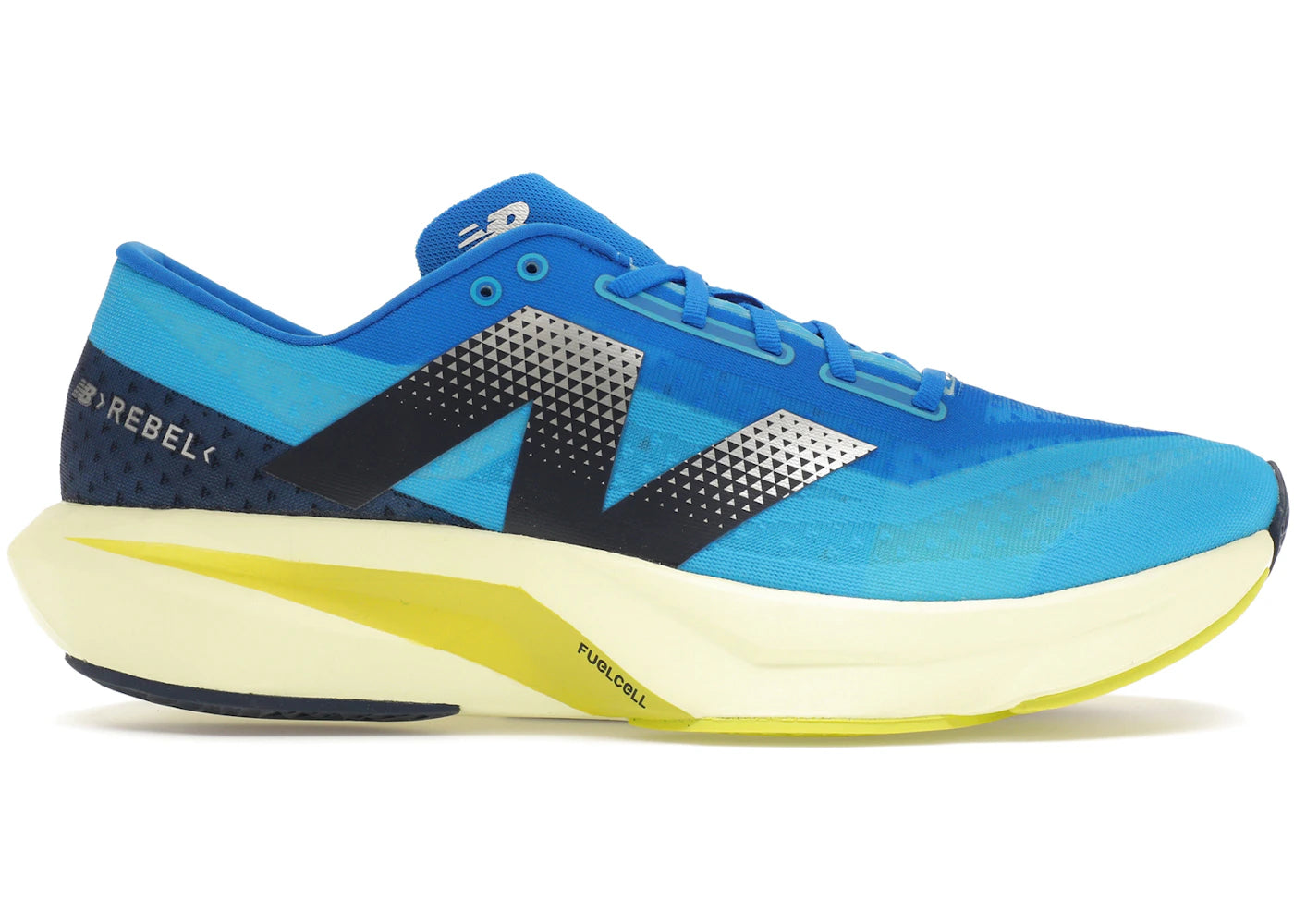 New Balance Fuelcell Rebel V4 Spice Blue Limelight