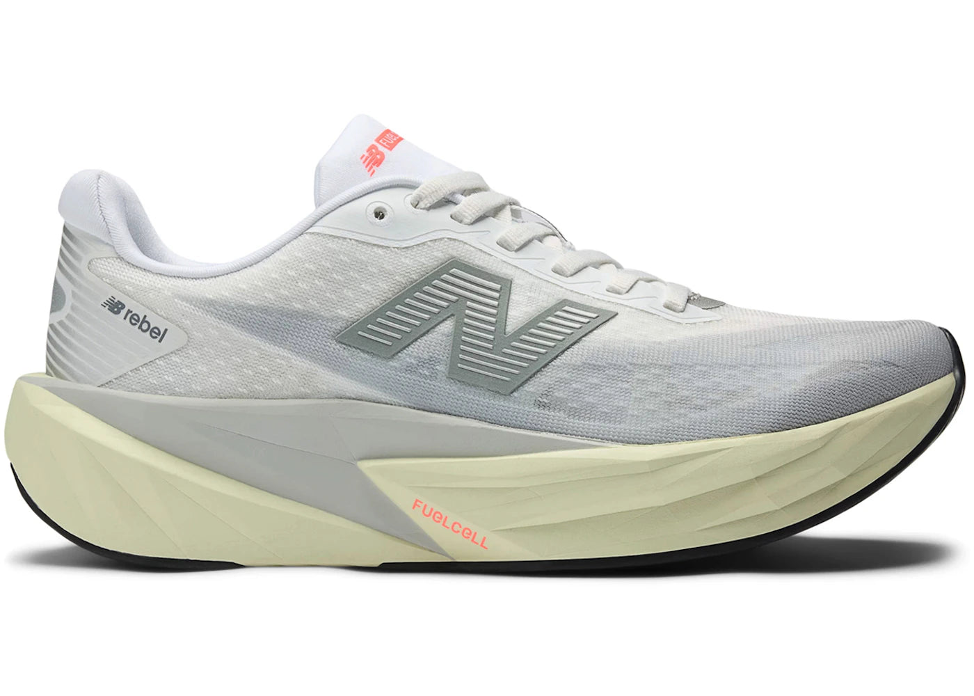 New Balance Fuelcell Rebel V5 Raincloud White Mineral (Women'S)