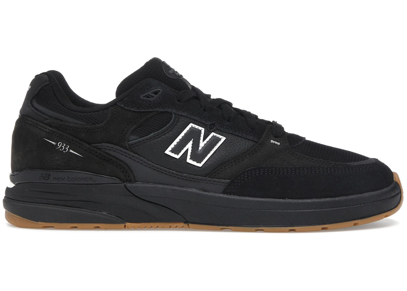 New Balance Numeric 933 Andrew Reynolds Black Gum