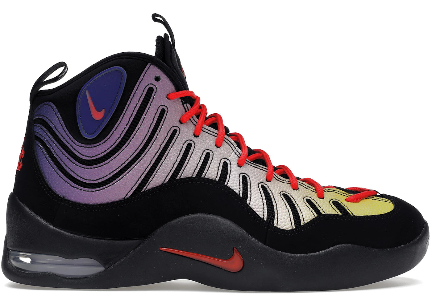 nike air bakin sp supreme black gradient