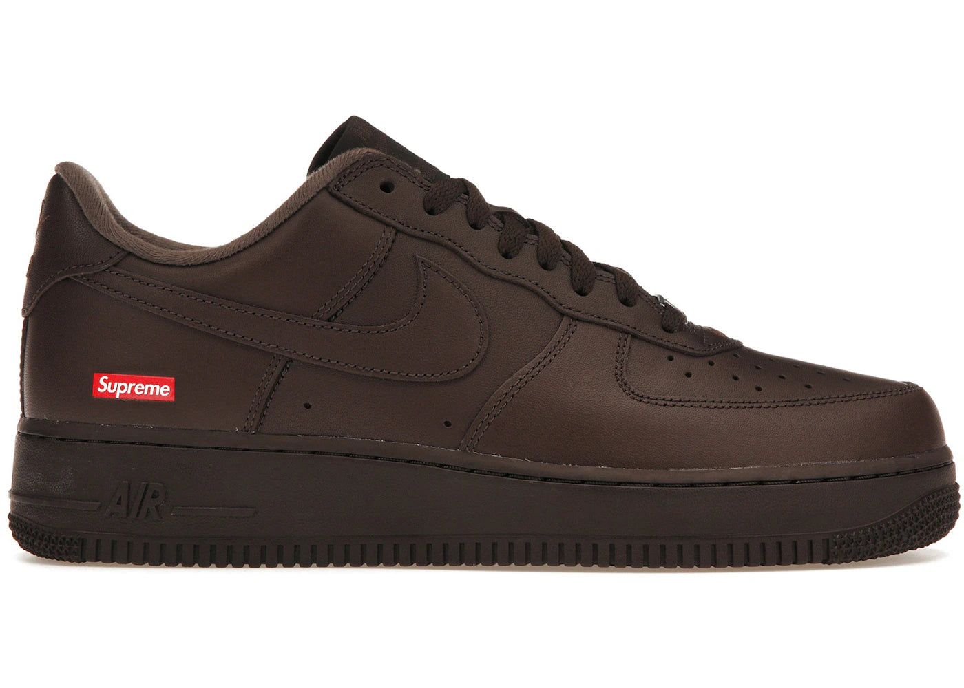 Supreme × Nike Air Force 1 Baroque Brown Nike Air Force 1 Low Supreme Baroque Brown | Buy Sneakers Online