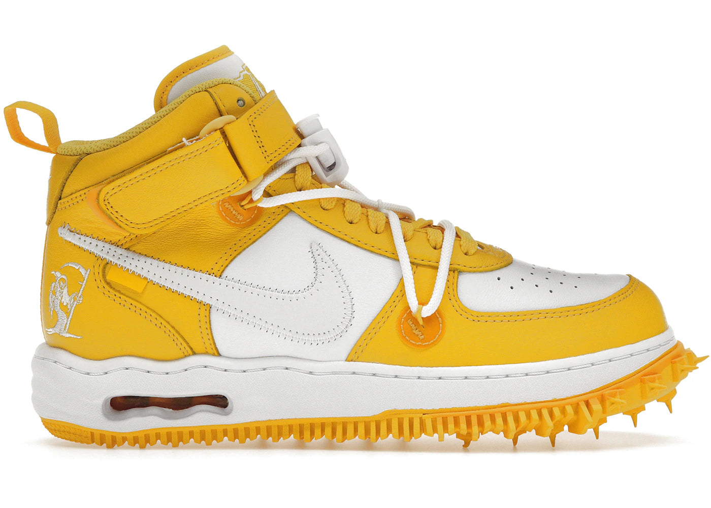 Nike Air Force 1 Mid Sp Off-White Varsity Maize