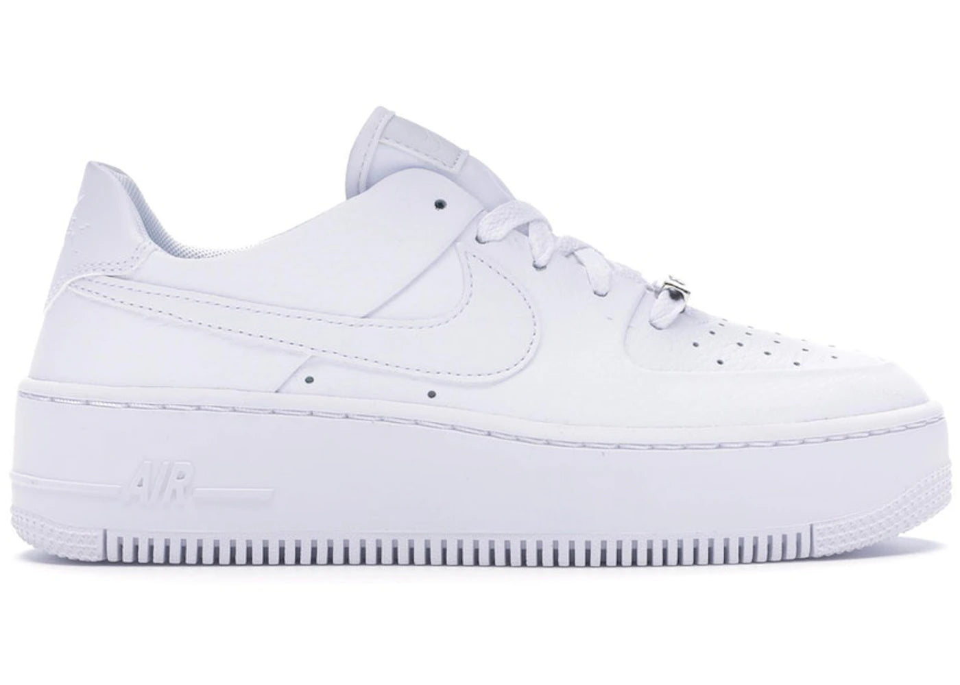 Nike Air Force Sage Low Triple White (Women'S) – Kicks Machine