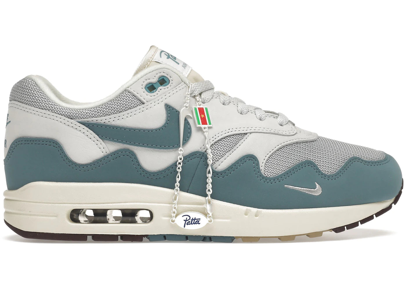 Nike Air Max 1 Patta Waves Noise Aqua (With Bracelet)
