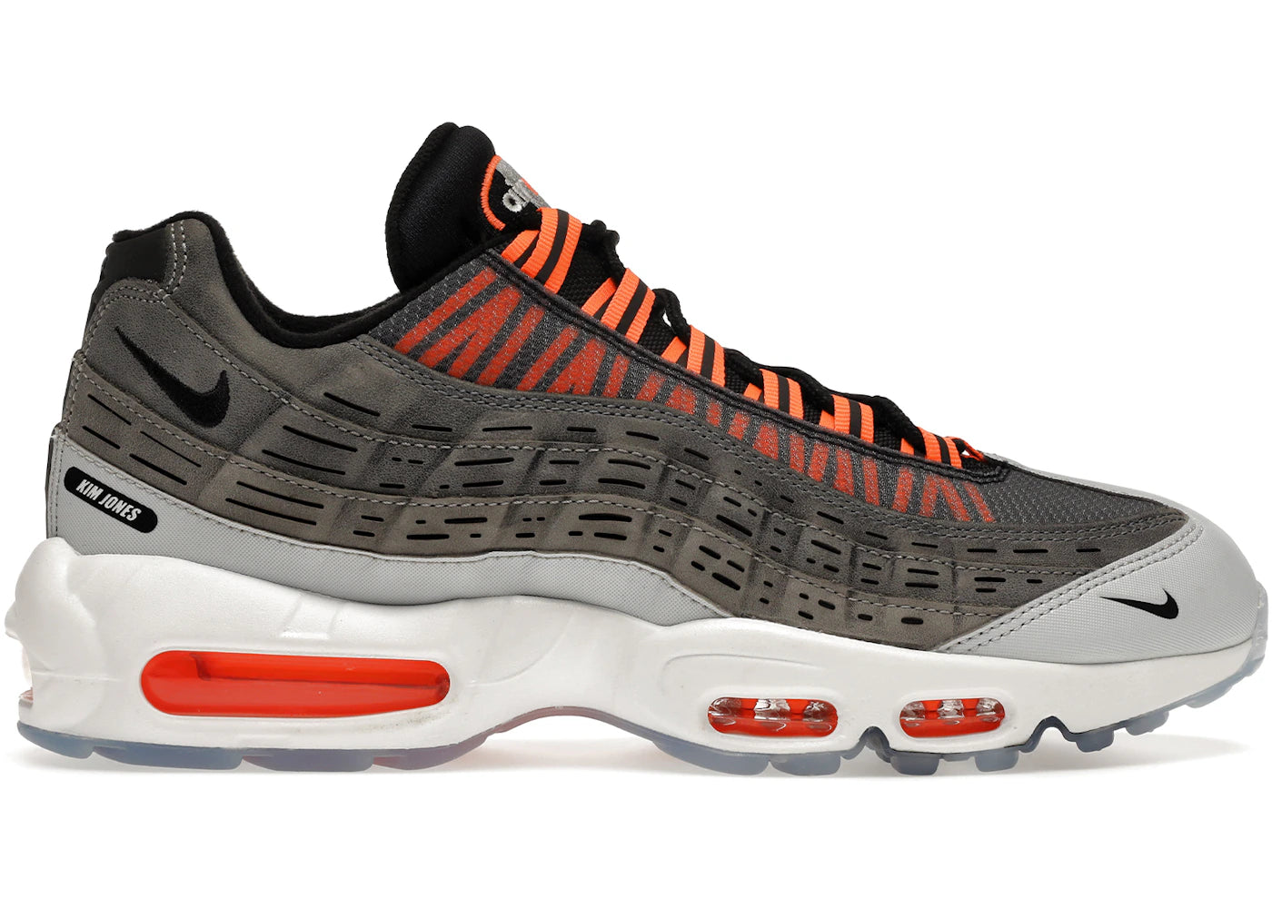 nike air max 95 kim jones black total orange