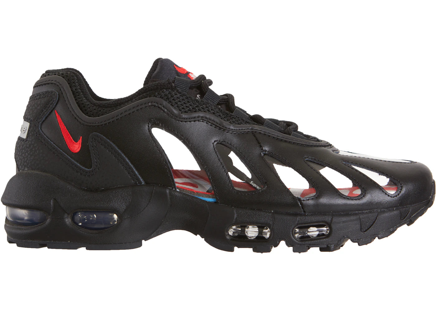 nike air max 96 supreme black