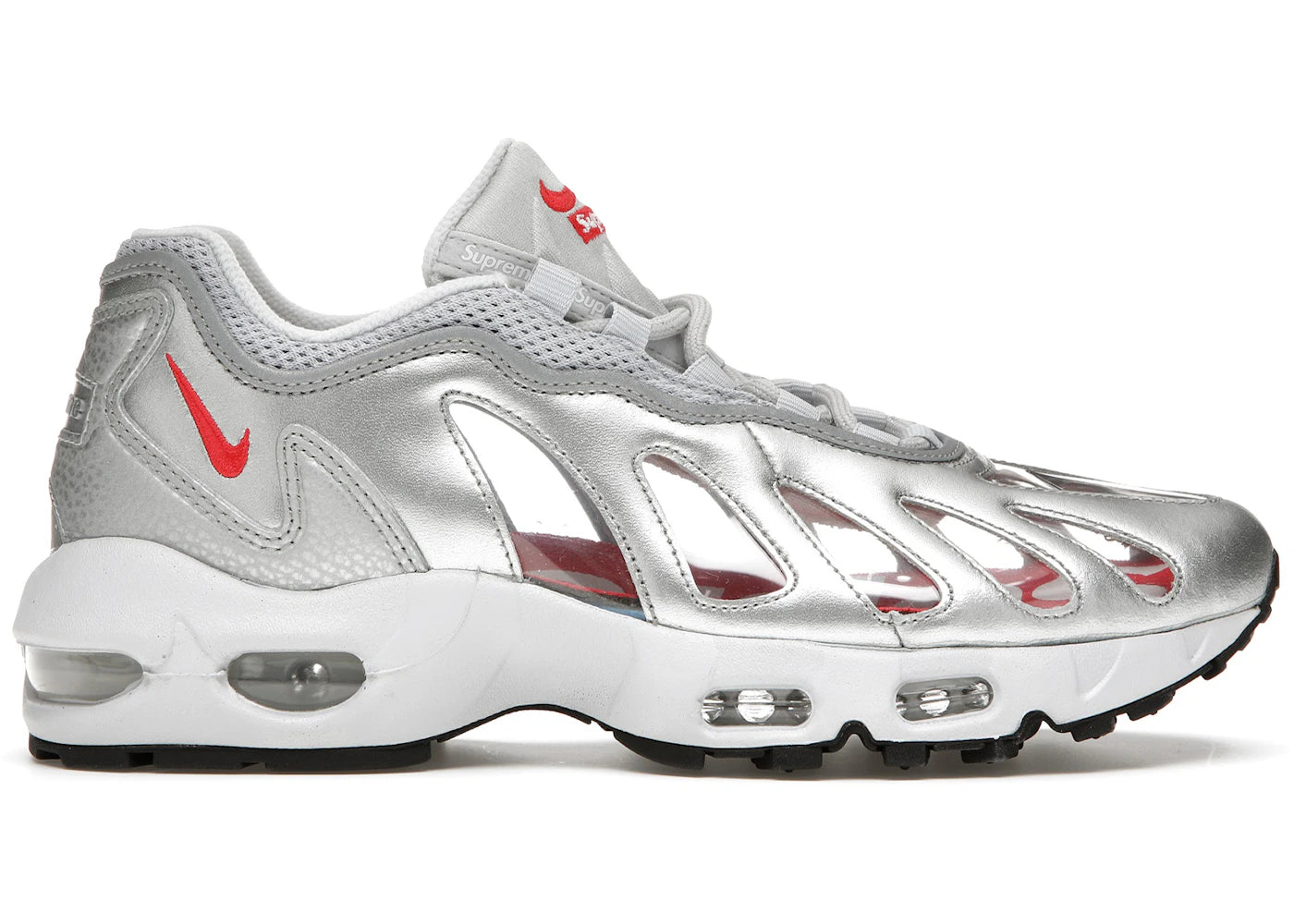 Supreme Nike Air Max 96 シルバー 28cm US10