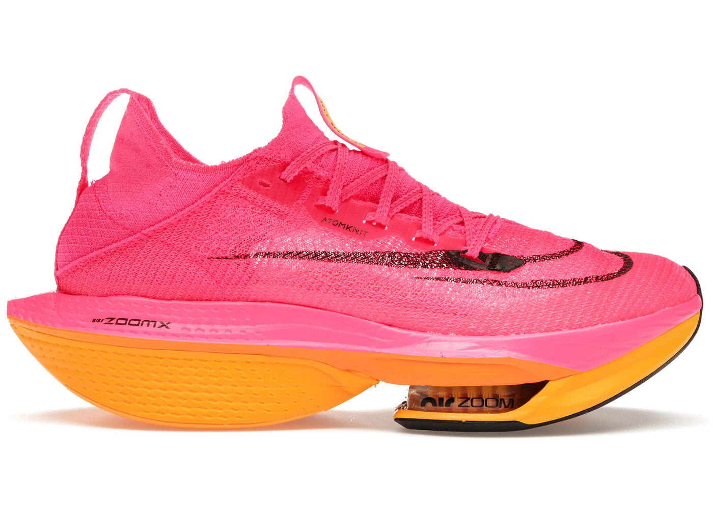 Nike Air Zoom Alphafly Next% Hyper Pink Laser Orange UK 14