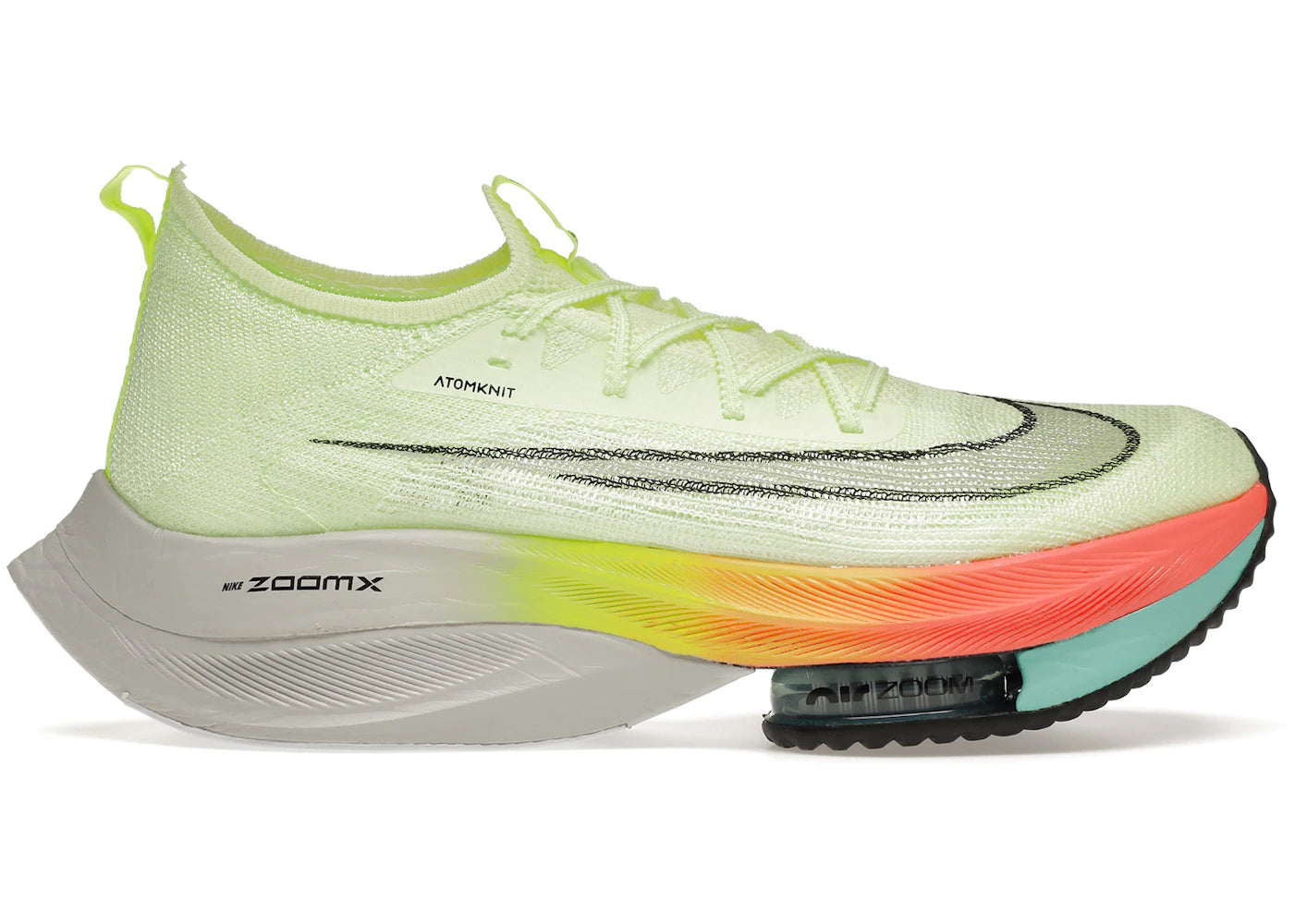 Nike Air Zoom Alphafly Next% Barely Volt Orange UK 13