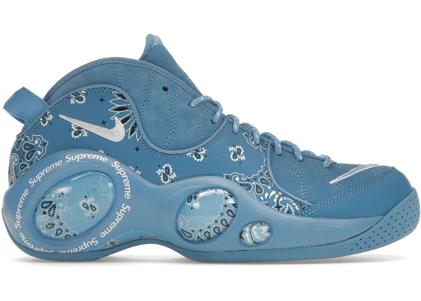 nike air zoom flight 95 sp supreme university blue