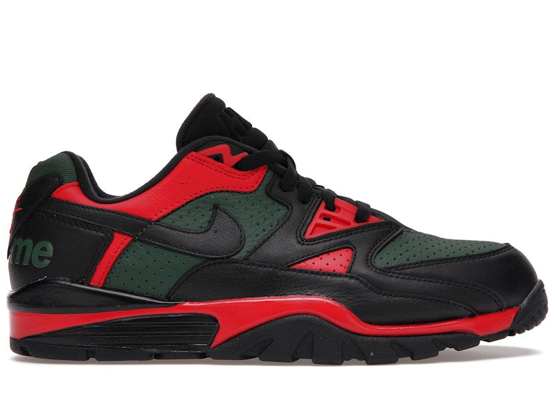 Nike Cross Trainer Low Supreme Black Green Red