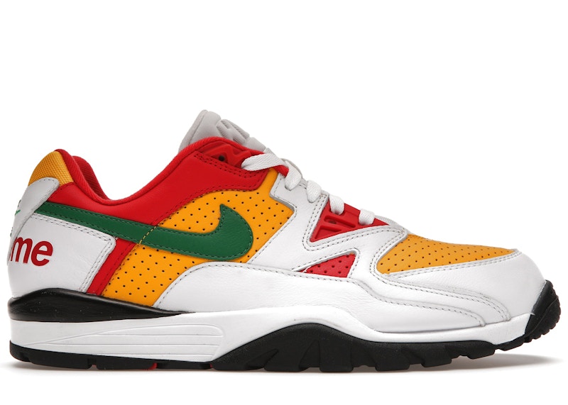 Nike Cross Trainer Low Supreme White Yellow Red