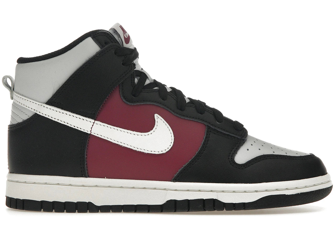 Nike Dunk High Black Rosewood Pure Platinum (Women'S)