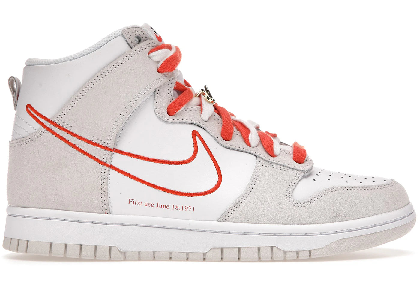 Nike Dunk High First Use White Sail Orange (Women'S)