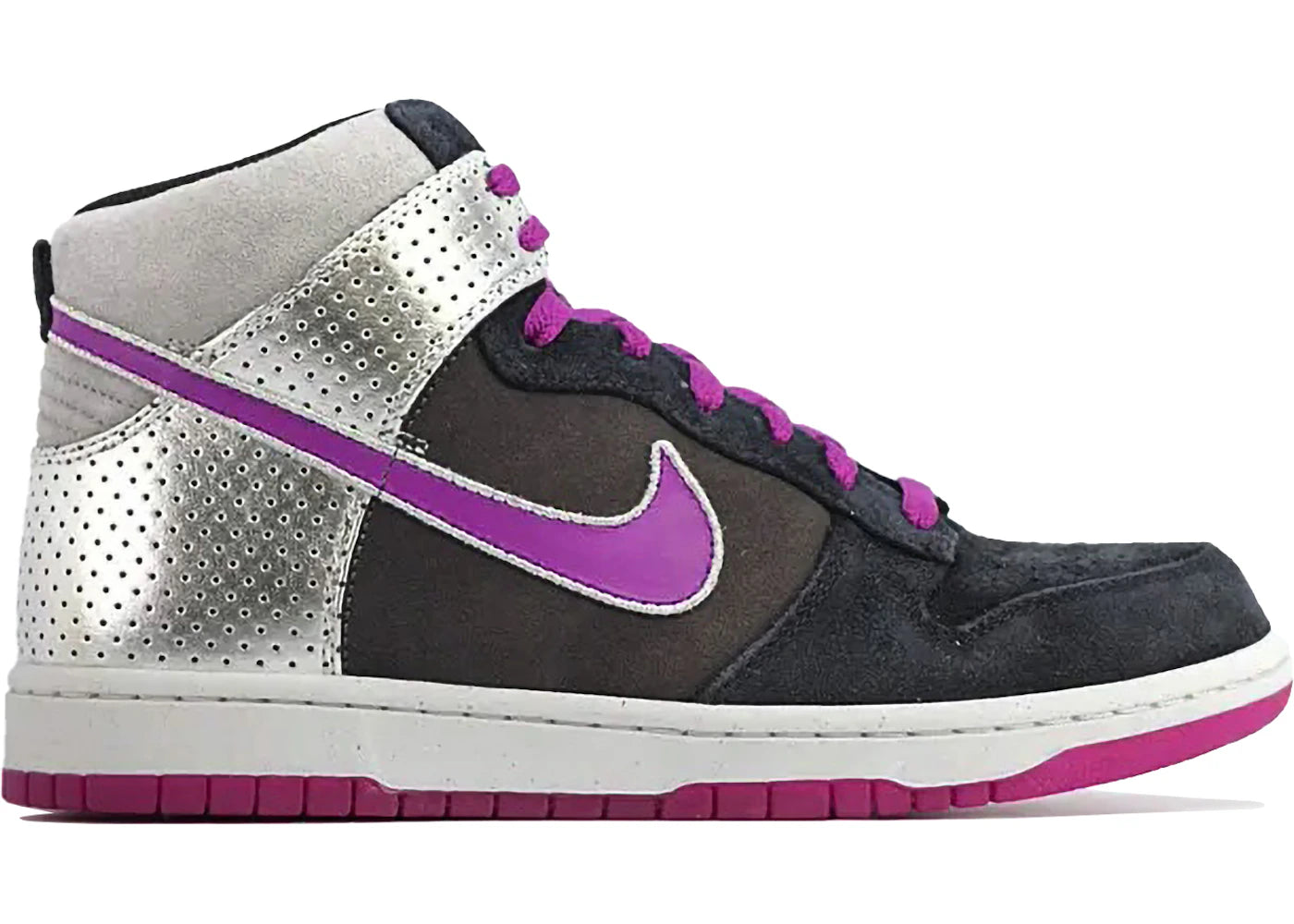 Nike Dunk High Premium Black Red Plum