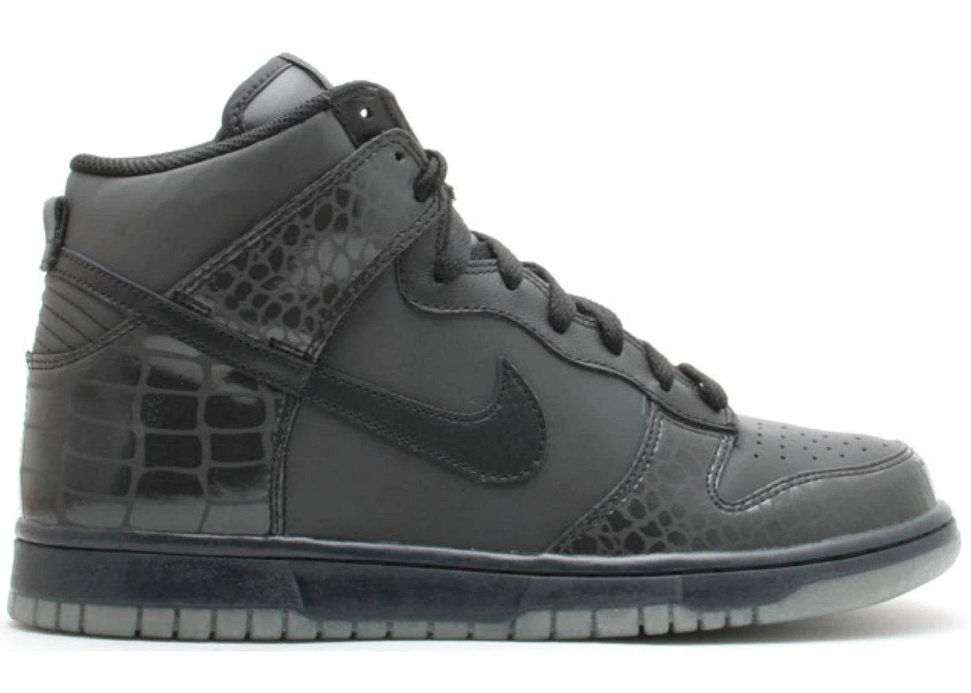 Nike Dunk High Reflective Croc