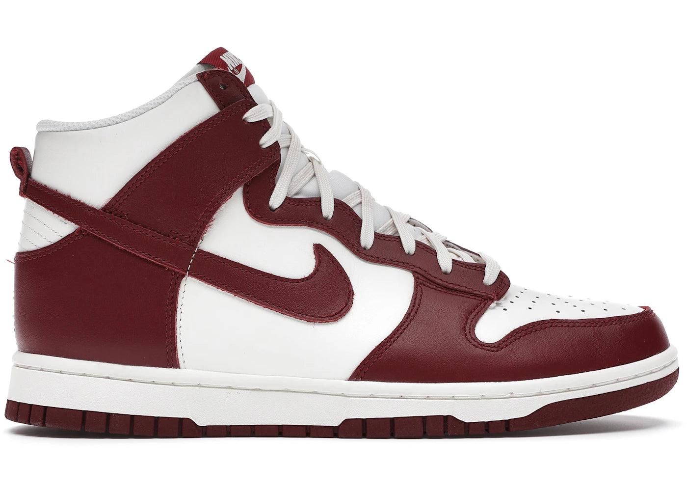 Nike Dunk High Sail Team Red (Women'S)