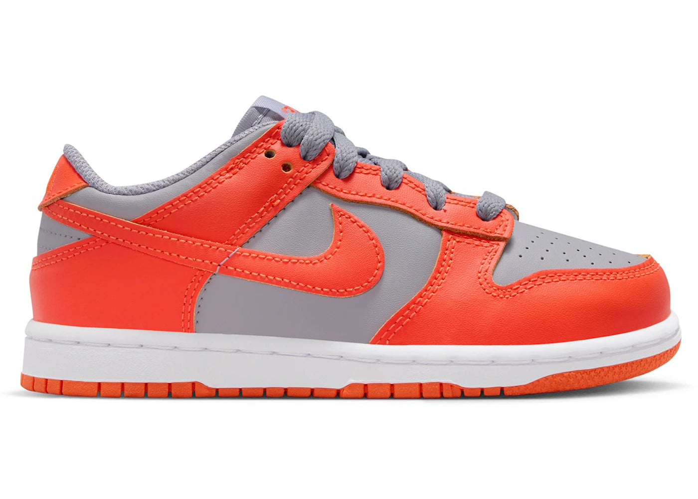 Nike Dunk Low Cement Grey Team Orange (Ps)