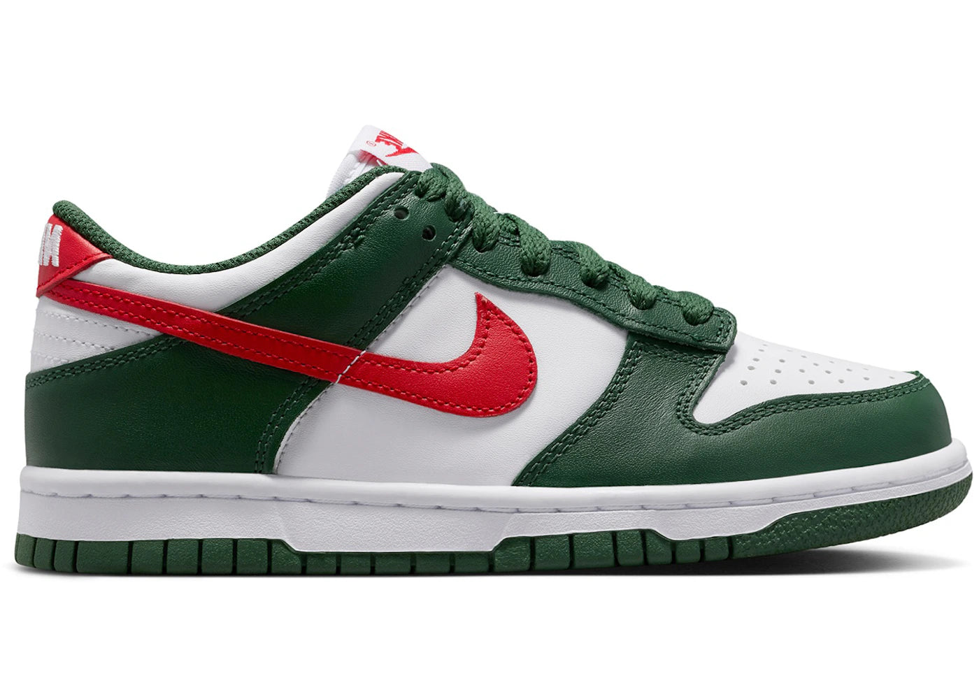Nike Dunk Low Fir White University Red (Gs)