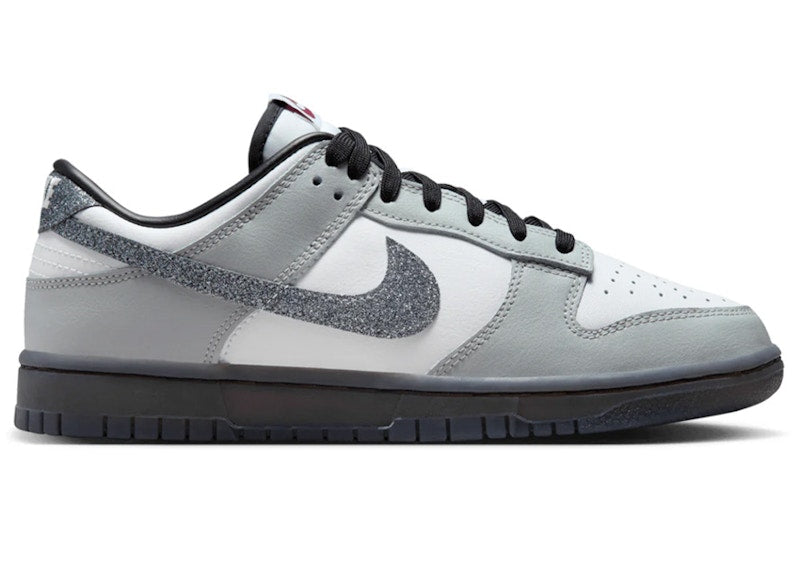 Nike Dunk Low Lx Glitter Swoosh White Light Smoke Grey (Women'S)
