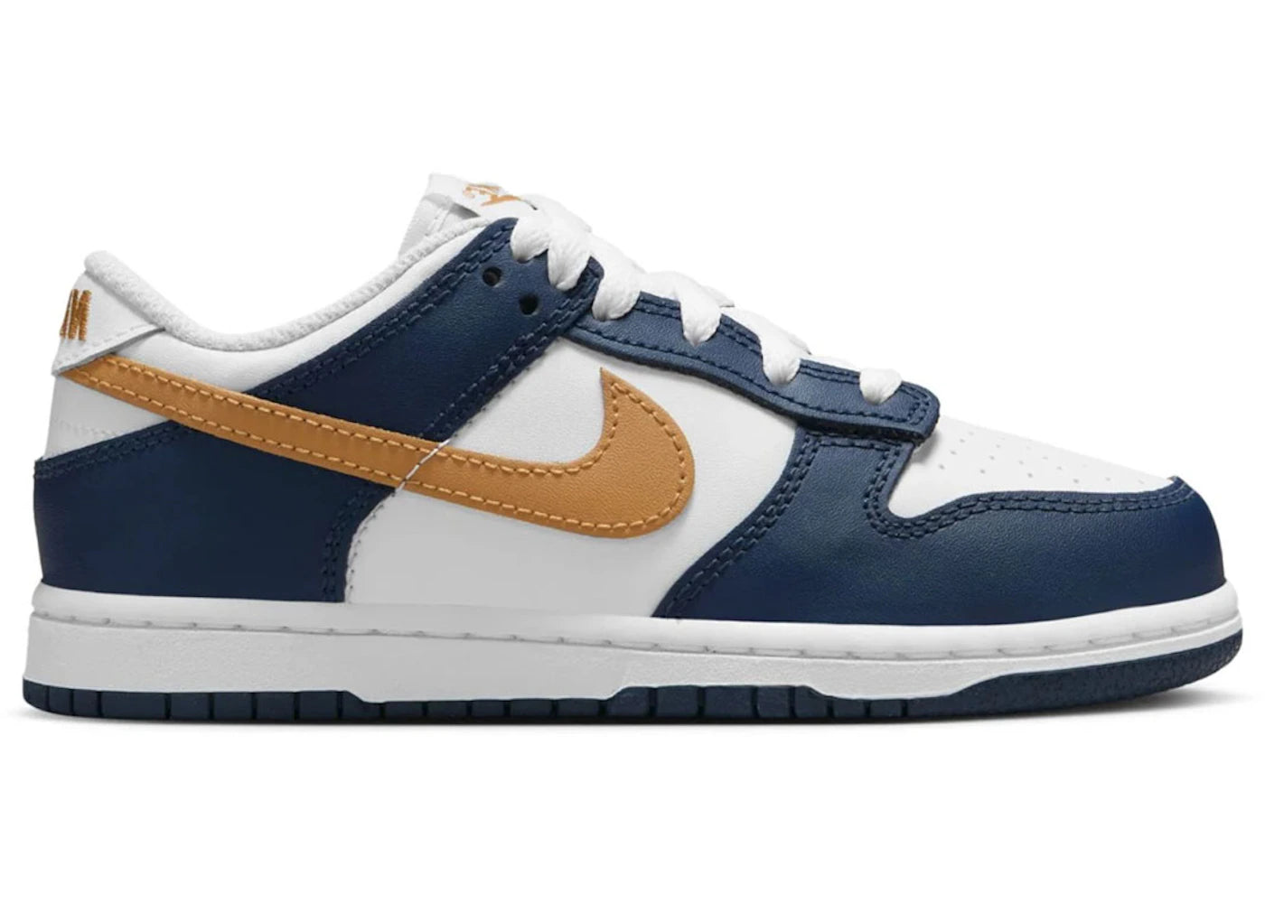 Nike Dunk Low Midnight Navy Wheat (Ps)