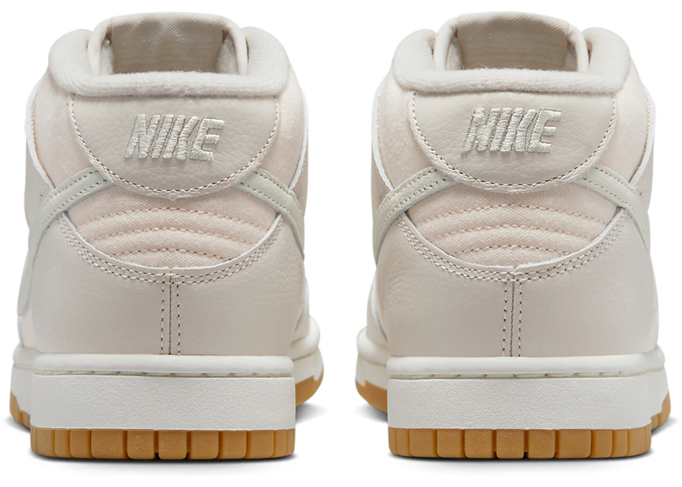 Nike Dunk Mid Canvas Light Orewood Brown Gum