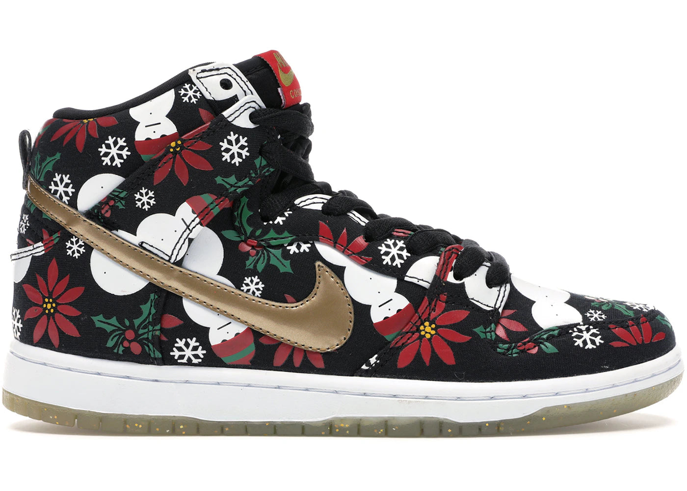 Nike Sb Dunk High Concepts Ugly Christmas Sweater Black