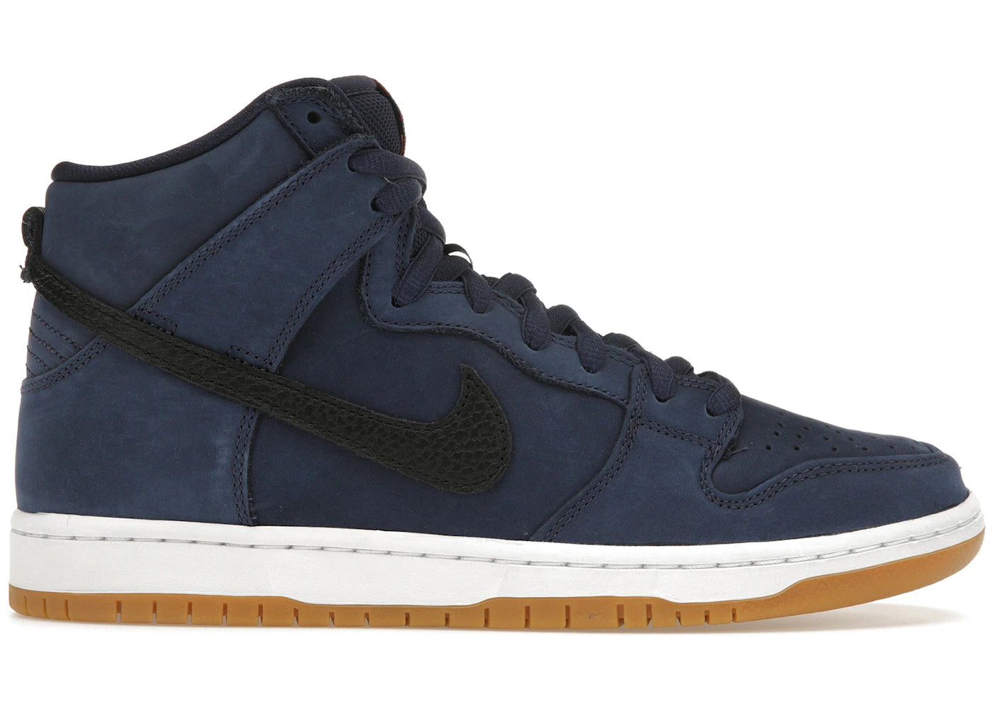 Nike Sb Dunk High Orange Label Midnight Navy