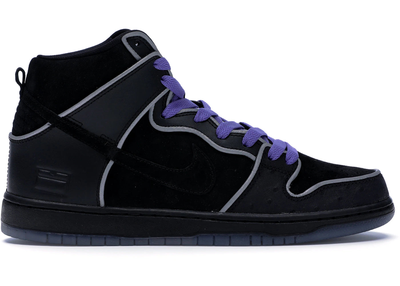 Nike Sb Dunk High Black Purple Box