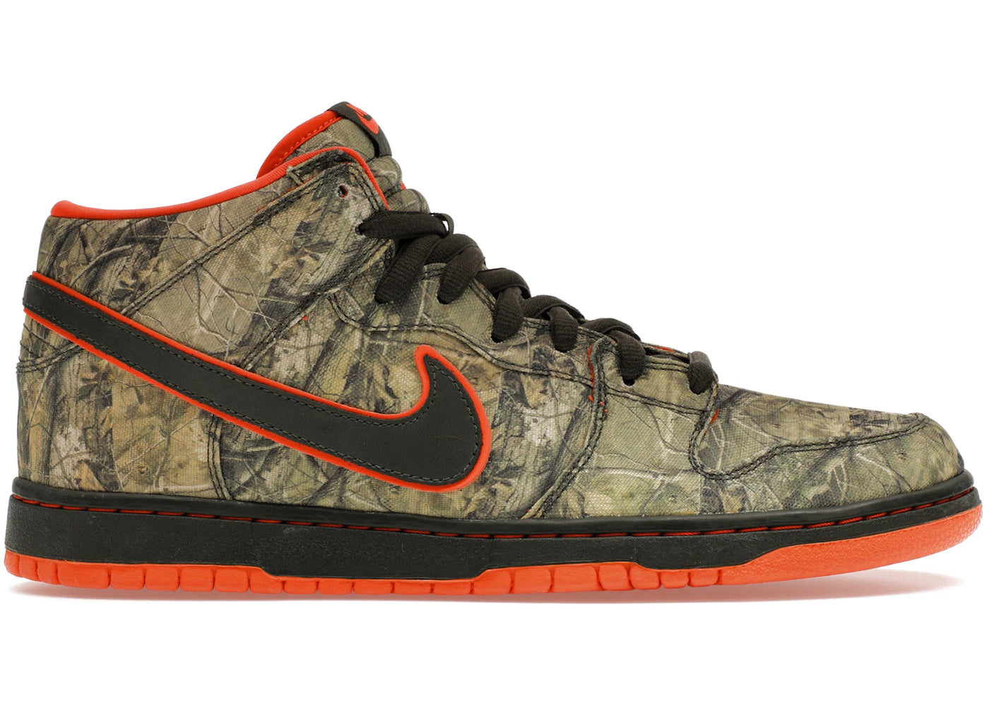 Nike Sb Dunk Mid Real Tree Camo