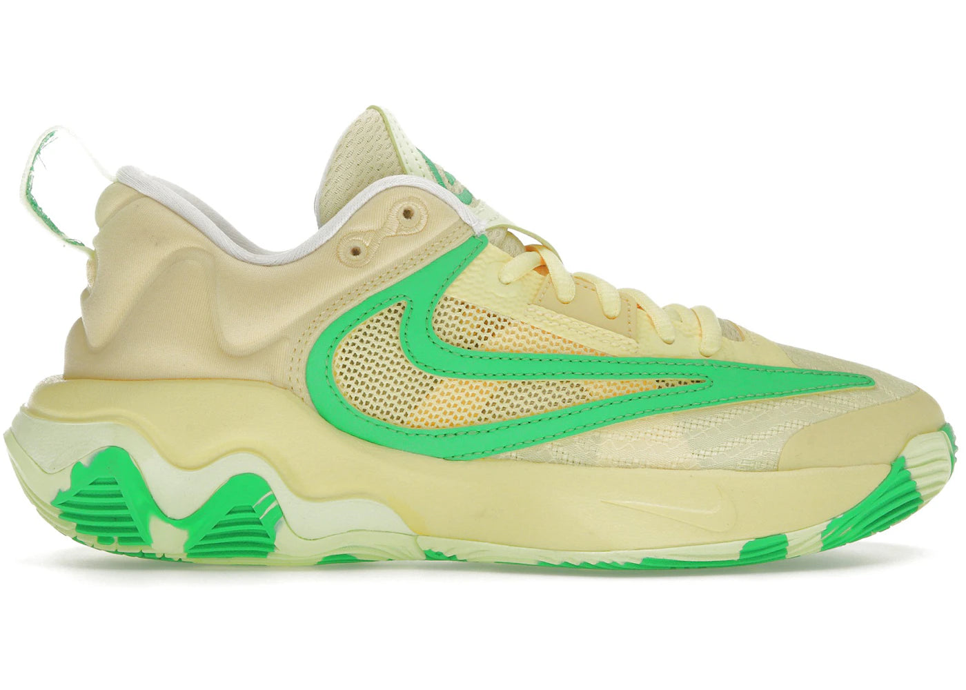 Nike Giannis Immortality 3 Soft Yellow Green Shock