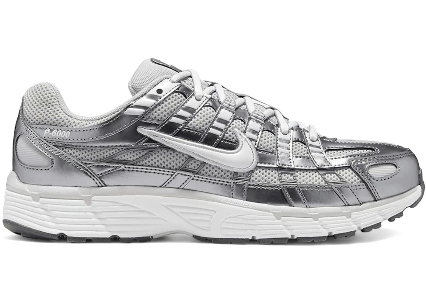 Nike P-6000 Grey Fog Metallic Cool Grey Womens