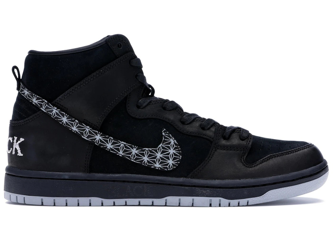 Nike Sb Dunk High Black Bar