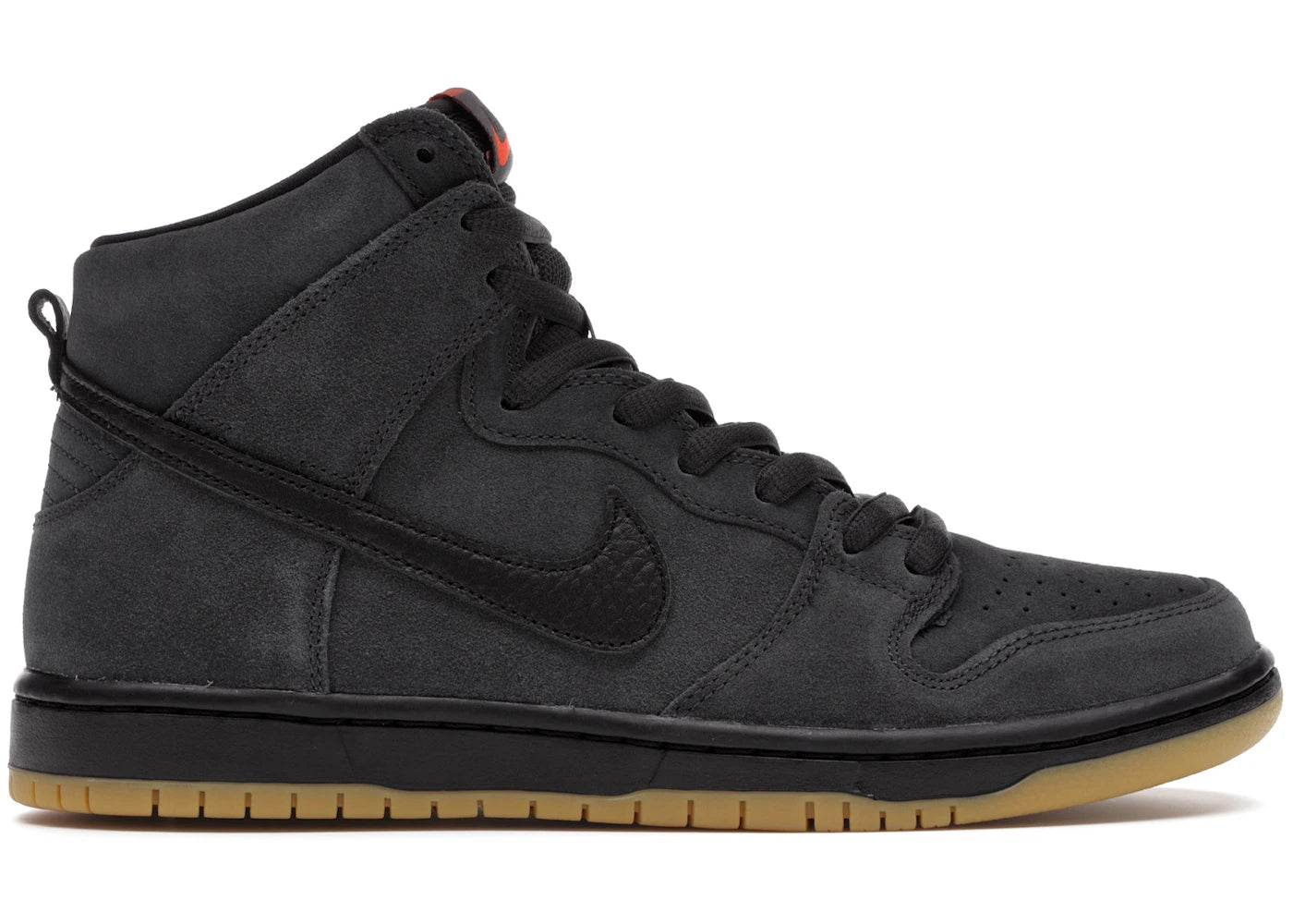 Nike Sb Dunk High Pro Orange Label Smoke Grey – Kicks Machine - Main Image
